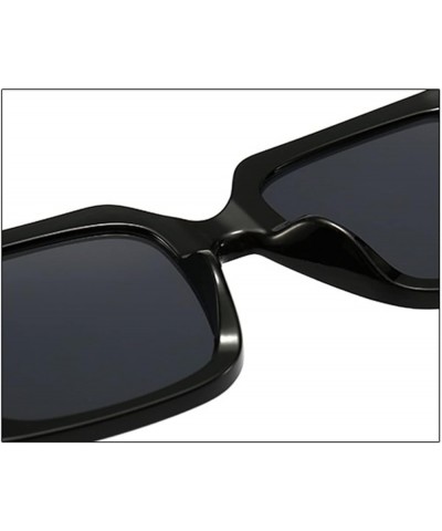 Square Large Frame Fashion Outdoor Men And Women Decorative Sunglasses Gift C $14.41 Designer