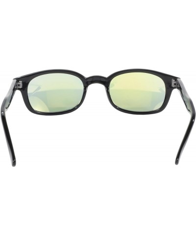 Original KD Sunglasses Black Frame/Clear Colored Mirror Lens $9.63 Aviator