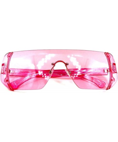 NEW MODEL 2018!!! New OVERSIZED Women Sunglasses Flat Top Square Pink Paradise $7.59 Oversized