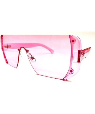 NEW MODEL 2018!!! New OVERSIZED Women Sunglasses Flat Top Square Pink Paradise $7.59 Oversized