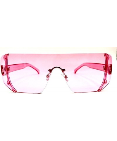 NEW MODEL 2018!!! New OVERSIZED Women Sunglasses Flat Top Square Pink Paradise $7.59 Oversized