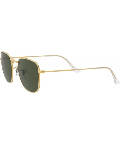 Rb3857 Frank Square Sunglasses Legend Gold/G-15 Green $57.24 Rimless