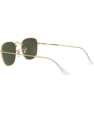 Rb3857 Frank Square Sunglasses Legend Gold/G-15 Green $57.24 Rimless