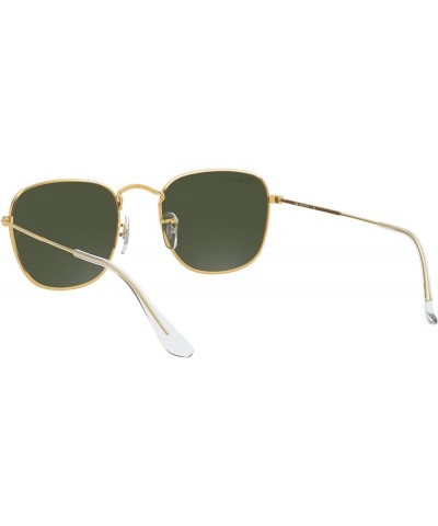 Rb3857 Frank Square Sunglasses Legend Gold/G-15 Green $57.24 Rimless