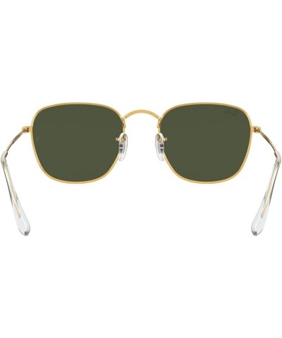 Rb3857 Frank Square Sunglasses Legend Gold/G-15 Green $57.24 Rimless