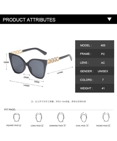 Square Frame Men and Women Fashion Decorative Sunglasses (Color : 1, Size : 1) 1 6 $12.68 Designer