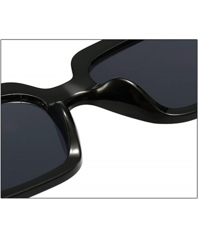 Square Large Frame Women Outdoor Vacation Party Sunglasses F $17.25 Square