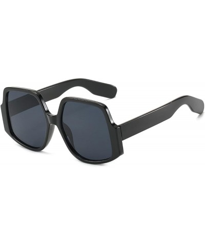 Fashion Street Shooting Men and Women Sunglasses Outdoor Vacation (Color : G, Size : Medium) Medium A $17.47 Designer