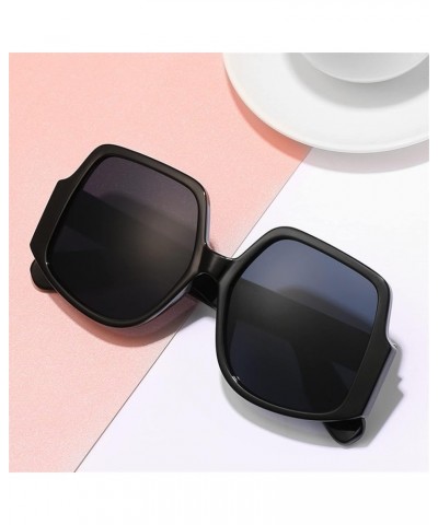 Fashion Street Shooting Men and Women Sunglasses Outdoor Vacation (Color : G, Size : Medium) Medium A $17.47 Designer