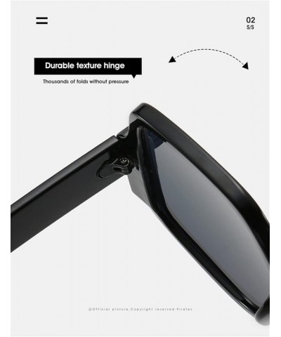 Fashion Street Shooting Men and Women Sunglasses Outdoor Vacation (Color : G, Size : Medium) Medium A $17.47 Designer