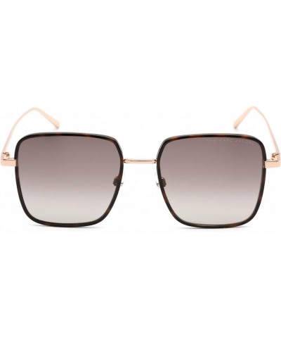 Women's Modern Standard Glasses Havana Gold $27.64 Square