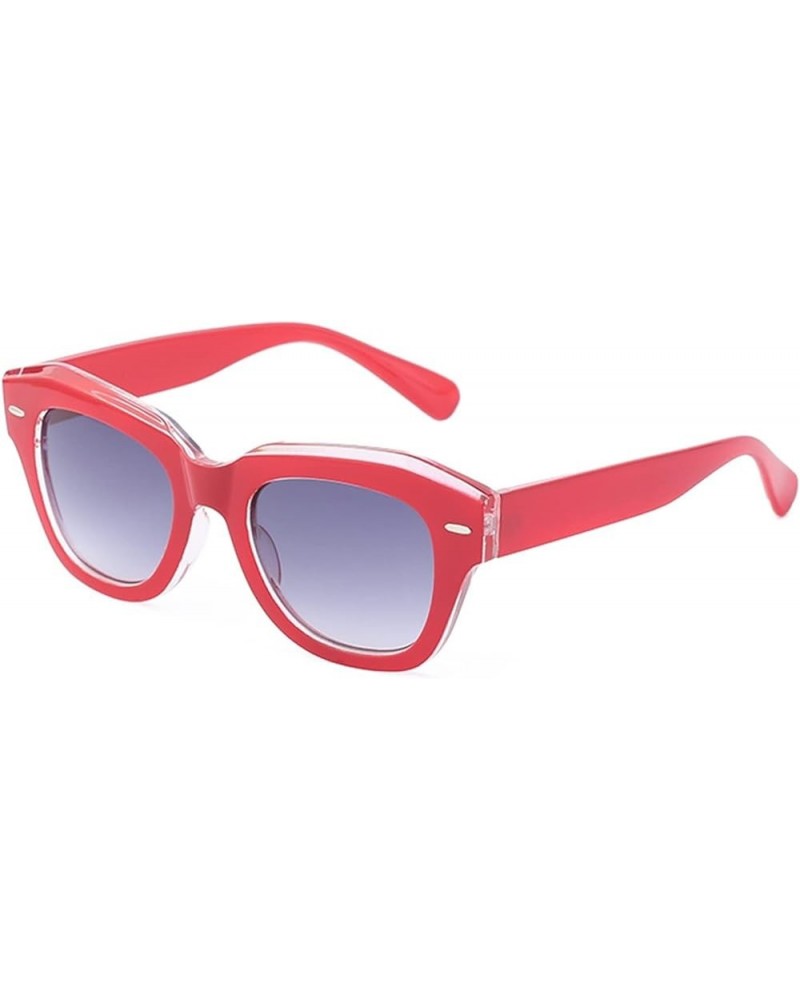 Retro Small Frame Men and Women Sunglasses Outdoor Beach Sunshade Driving Glasses (Color : C, Size : Medium) Medium F $17.22 ...