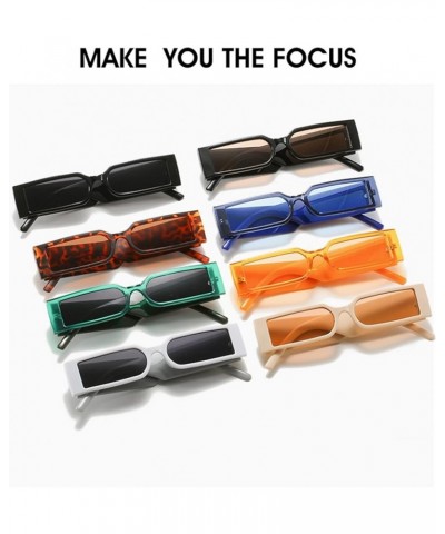 Retro Square Men And Women Outdoor Vacation Beach Driving Sunglasses F $16.78 Designer