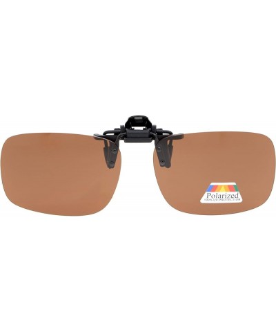 Flip-up Clip-on Sunglasses Polarized Lens Mix $11.76 Rectangular