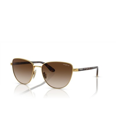 Women's Vo4286s Cat Eye Sunglasses Gold/Brown Gradient $27.35 Cat Eye