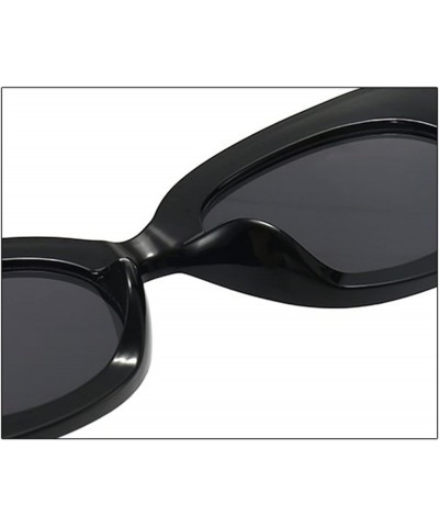 Oval Men and Women Outdoor Fashion Decorative Sunglasses (Color : E, Size : 1) 1 F $15.31 Designer