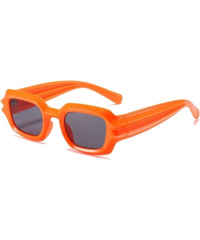 Small Frame Punk Hip Hop Fashion Men and Women Sunglasses (Color : 1, Size : 1) 1 3 $19.82 Designer