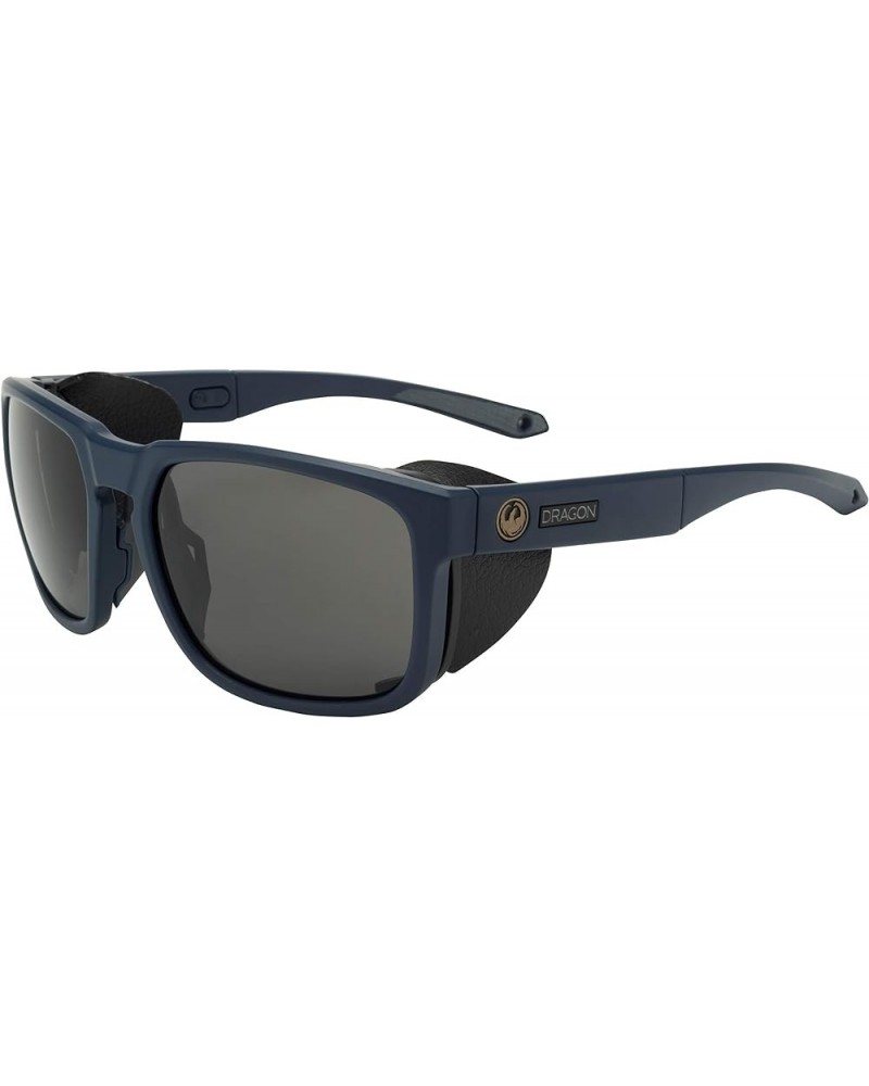 Mens Latitude X Square Sunglasses Matte Navy/Ll Smoke $34.74 Square