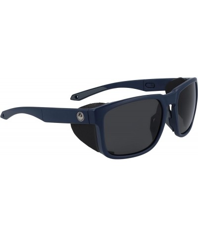 Mens Latitude X Square Sunglasses Matte Navy/Ll Smoke $34.74 Square