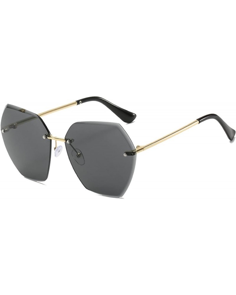 Men and Women Metal Outdoor Vacation Beach Decorative Sunglasses (Color : G, Size : 1) 1A $13.10 Designer