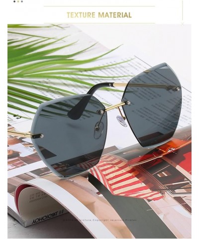 Men and Women Metal Outdoor Vacation Beach Decorative Sunglasses (Color : G, Size : 1) 1A $13.10 Designer