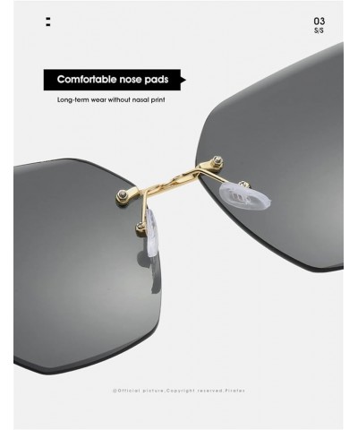 Men and Women Metal Outdoor Vacation Beach Decorative Sunglasses (Color : G, Size : 1) 1A $13.10 Designer