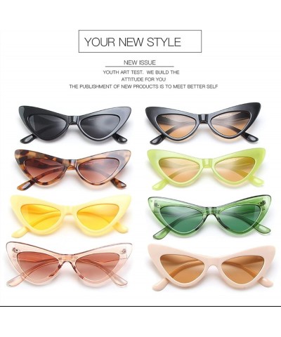 Punk Cat Eye Outdoor Holiday Decorative Sunglasses For Men And Women G $14.32 Designer