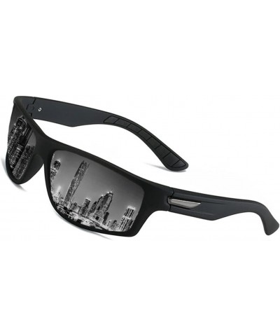 Sunglasses Sports Sun Glasses for Men Driving Goggle UV400 (Color : Polarized, Size : C7) $47.61 Wayfarer