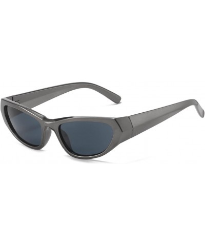 Sport Sunglasses New Women Men Mirror Sun Glasses Female Shades Eyewear Eyeglasses (Color : As Shown, Size : Gray) $24.40 Sport