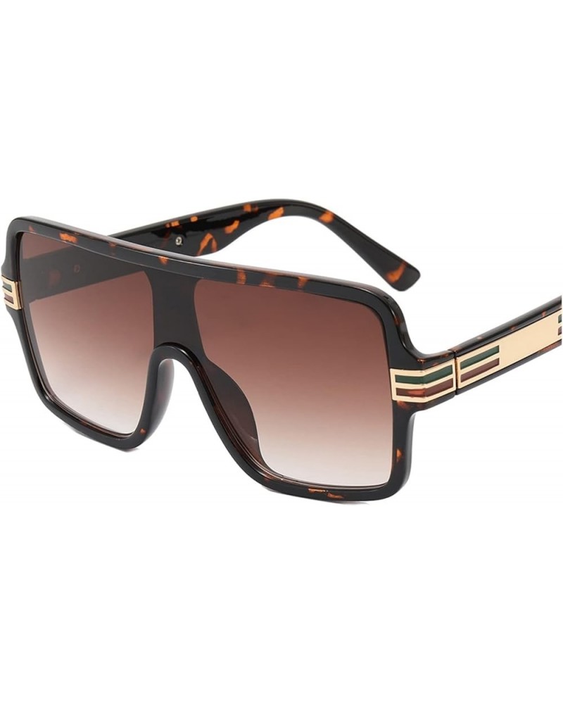 Large Frame Men and Women Sunglasses Outdoor Vacation Sunshade Driving (Color : E, Size : Medium) Medium B $17.43 Designer