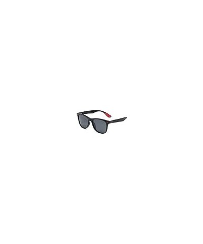 Polarized Sunglasses for Men Women Classic Square Plastic Driving Sun Glasses Male Fashion Black Shades UV400 (Color : C8, Si...