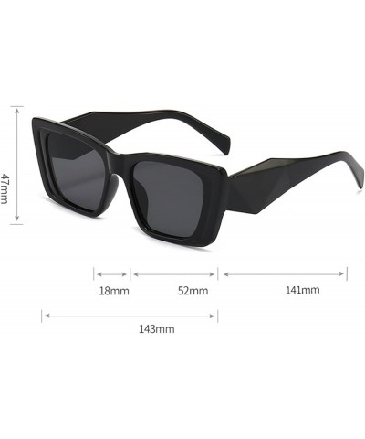 Women's Fashion Sunglasses Outdoor Vacation Decorative Sunglasses Gift (Color : F, Size : 1) 1 F $18.13 Designer