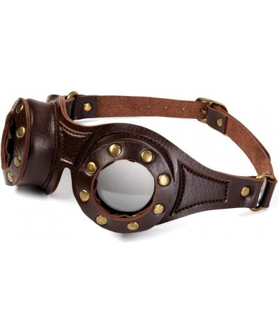 Retro Steampunk Glasses Male Women Cosplay Punk Hip Hop Eyewear Vintage Retro Halloween Locomotive Outdoor Goggles $24.67 Avi...