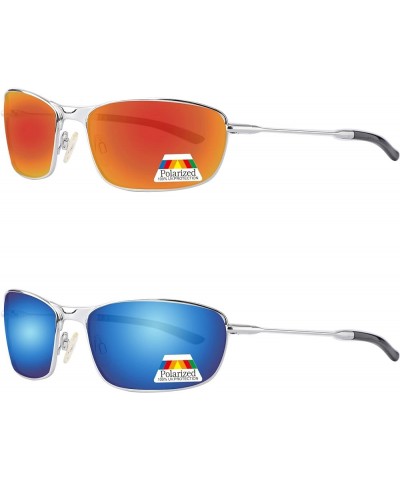 Replacement Lenses for Revo Thin Shot Sunglasses RE3090 POLARIZED Fire Red + Ice Blue $12.22 Designer