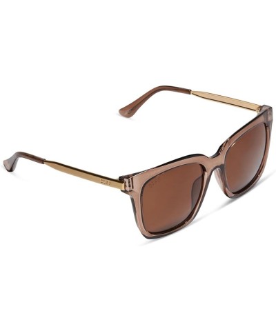 oversized lightweight square sunglasses for women, Hailey Milky Tan + Brown $31.36 Square