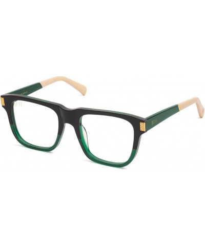 Ocean Tundra Green Clear Lens Glasses CR-39 | Fashionable Non-prescription Eyewear for Style and Clarity | Lightweight Frames...