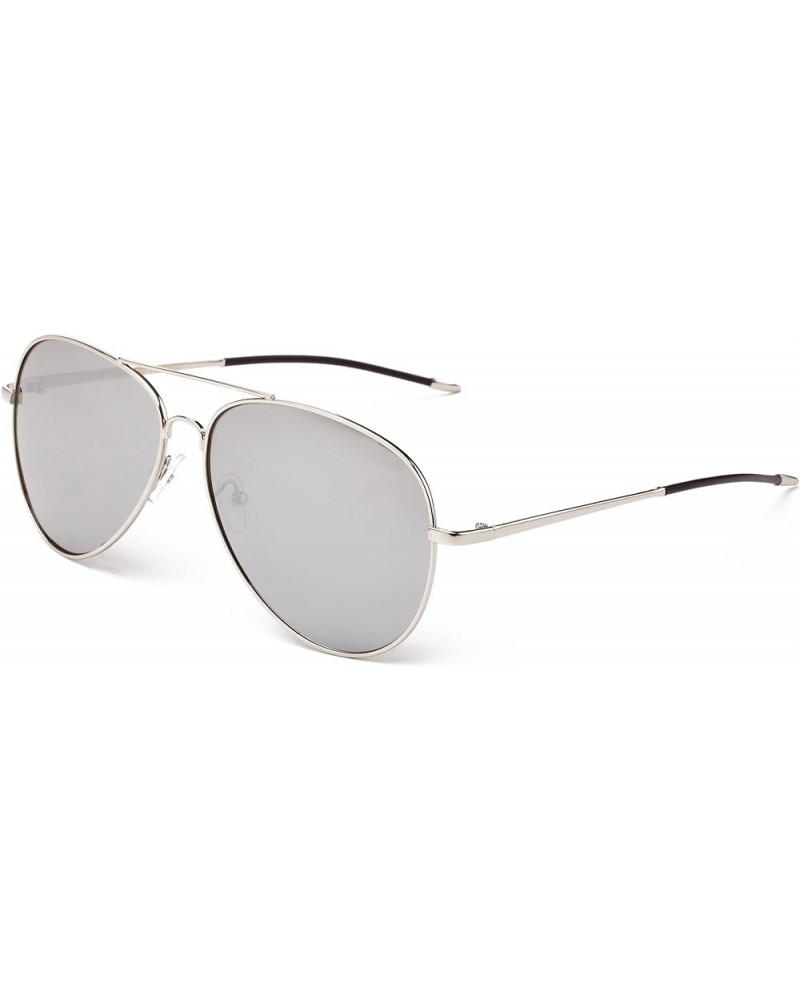 Newbee Fashion -"Stop" Classic Pilot Style Fashion Sunglasses with Flash Lens Mirror $9.68 Aviator