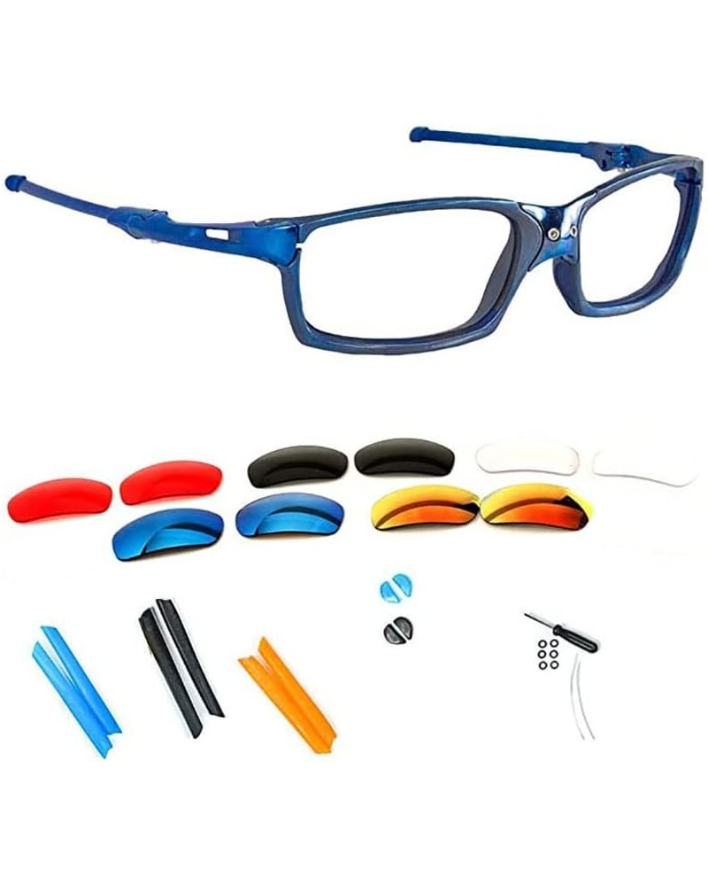 Action Sport Titanium Safety Glasses for Men/Women | Protective Goggles - Pack of 6 Color lenses Blue Finish $109.44 Aviator