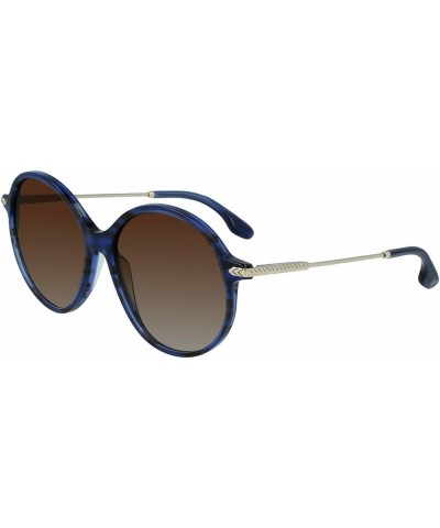 Unisex-Adult Glasses 419 Striped Blue $57.12 Designer