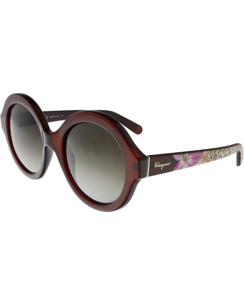 Round Sunglasses SF857S 210 Brown 54mm 857 $113.93 Round