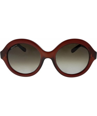 Round Sunglasses SF857S 210 Brown 54mm 857 $113.93 Round