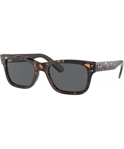 Men's RB2283 Mr. BuRBank Rectangular Sunglasses Havana/Dark Grey $49.35 Rectangular