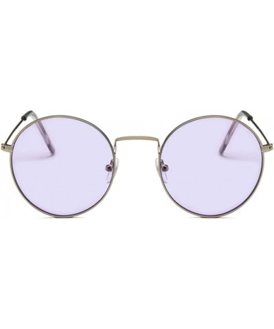 Unisex Sunglasses Retro Gold Red Drive Holiday Round Non-Polarized UV400 Silver Purple $7.19 Round