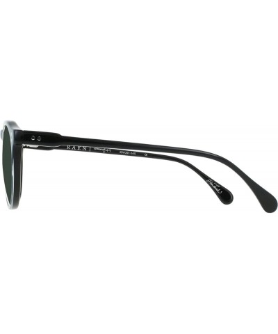 Optics Remmy 49 Recycled Black/Green Polarized One Size $68.38 Designer