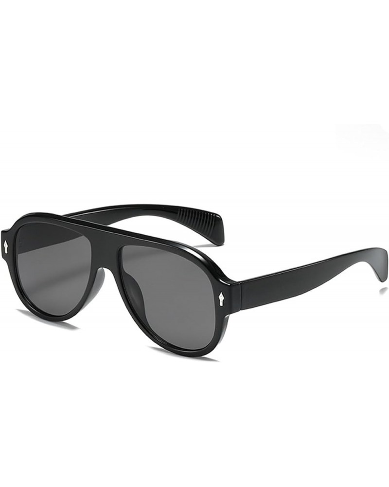 Retro Large Frame Trendy Driving Men's And Women's Sunglasses A $17.66 Designer