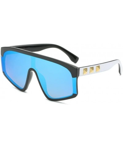 Big Frame Street Shooting Fashion Sunglasses for Men and Women (Color : G, Size : Medium) Medium B $21.22 Designer