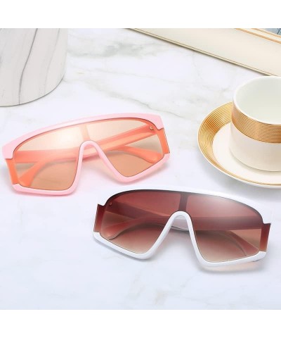 Big Frame Street Shooting Fashion Sunglasses for Men and Women (Color : G, Size : Medium) Medium B $21.22 Designer