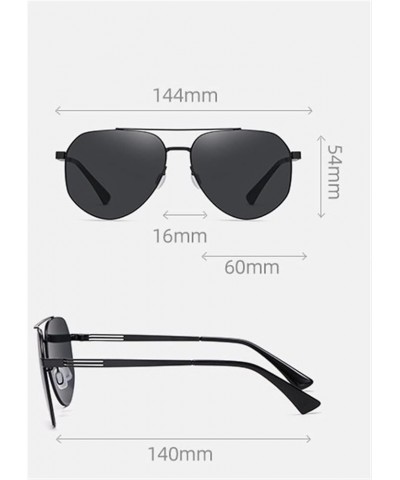 Men's Polarized Driving Sunglasses Outdoor Beach Shopping Decorative Glasses (Color : A, Size : Medium) Medium A $24.35 Designer