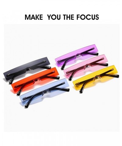 Fashion Men and Women Small Frame Vacation Beach Party Sunglasses (Color : F, Size : 1) 1A $13.43 Designer