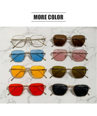 Metal Fashion Sunglasses for Men and Women Outdoor Vacation Beach Driving Sunglasses (Color : F, Size : 1) 1 D $12.86 Designer